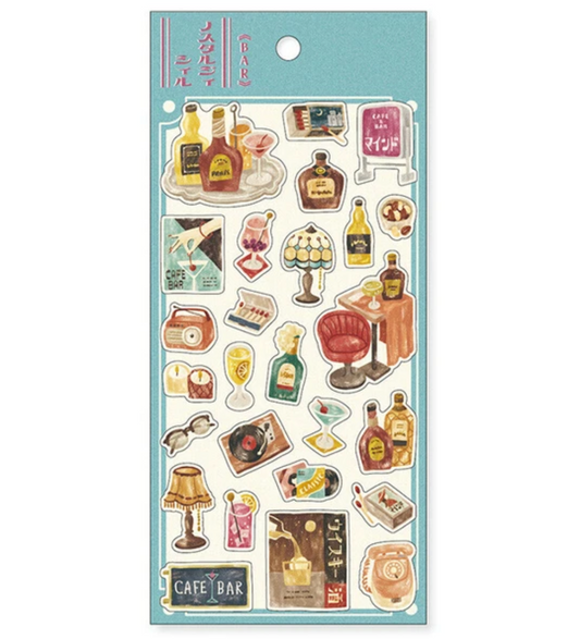 Stickers Kurashi – Collection Nostalgie bleu