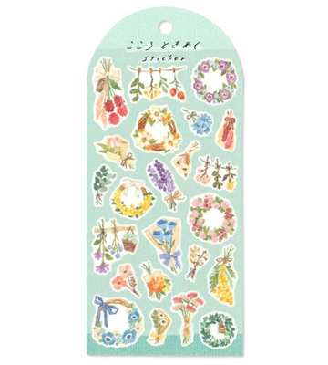Mind Wave – Stickers – Kokoro-tokimemuru – Fleurs