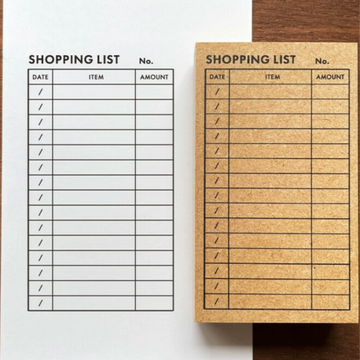 Tampon "Shopping List"