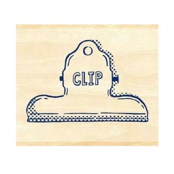 Tampon décoratif – Pince Clip