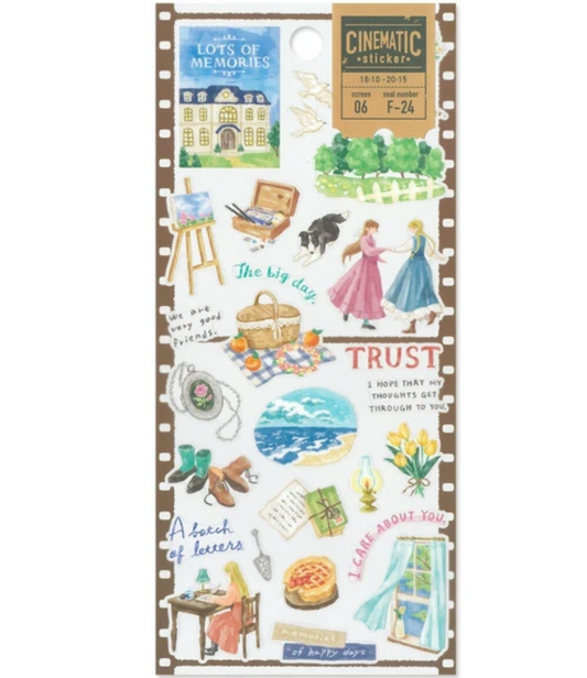 Sticker Sheet – Cinematic  - Mind Wave