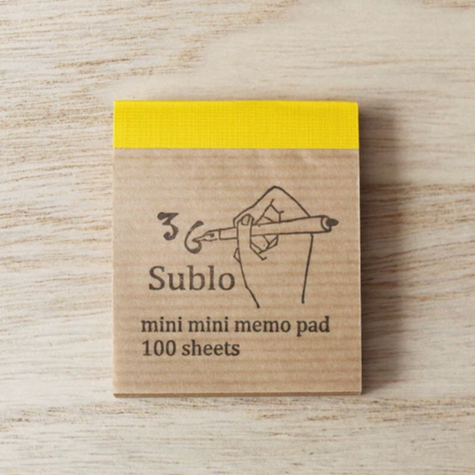 Mini bloc-mémo craft – format poche