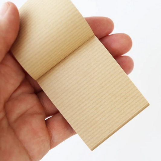 Mini bloc-mémo craft – format poche