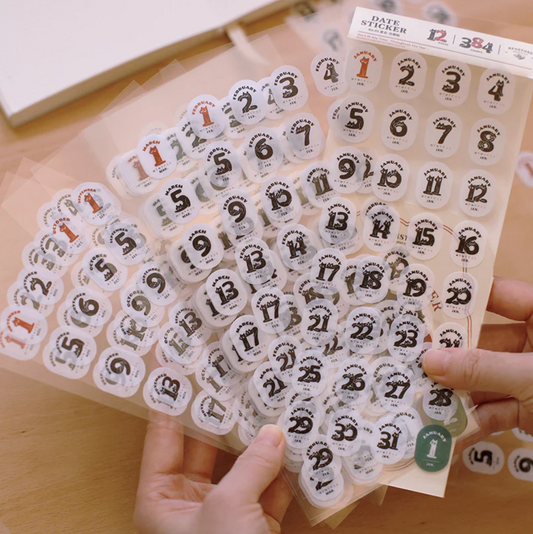 Stickers calendrier perpétuel “Cat Perpetual Calendar” – BenStore