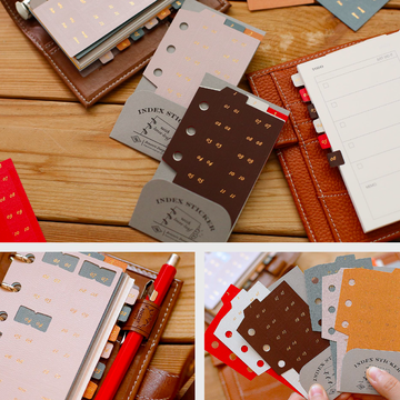 Stickers onglets en simili cuir –  BenStore