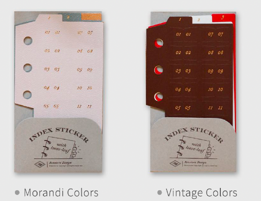 Stickers onglets en simili cuir –  BenStore