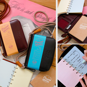 Organiseur zippé avec rangement en cuir véritable – BenStore – Coloris au choix