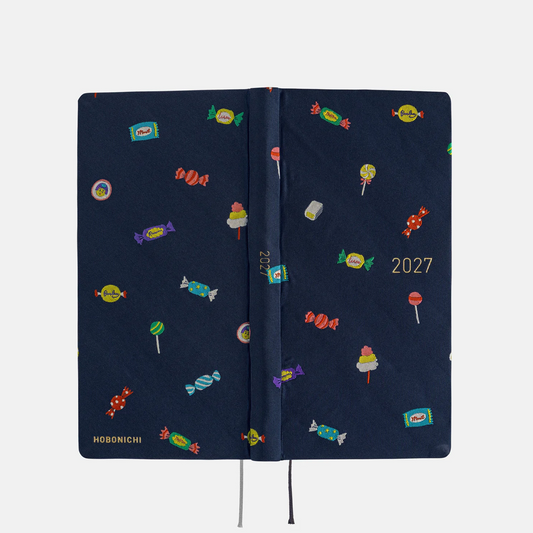Weeks Mega - Bow & Tie - Candy Dream - 2027 - Hobonichi