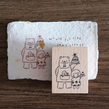 Tampon en bois – Sweet Birthday | Eileen Tai Studio