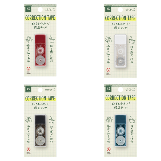Mini ruban correcteur XS - Midori - Coloris au choix