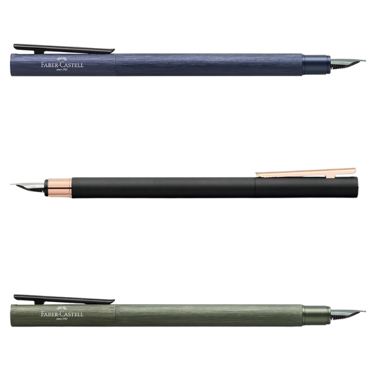 Stylo plume Neo Slim – Coloris au choix – Plume au choix (EF, F, M, B) – Faber-Castell