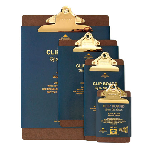Clipboard - Bois recyclé et pince métal