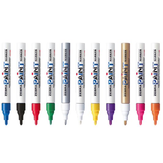 Marqueur peinture Zebra Paint Marker – Pointe 3.0 mm - Coloris au choix