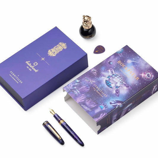 Stylo plume Esterbrook x Ferris Wheel Press – Rockstar Purple & Teal Set