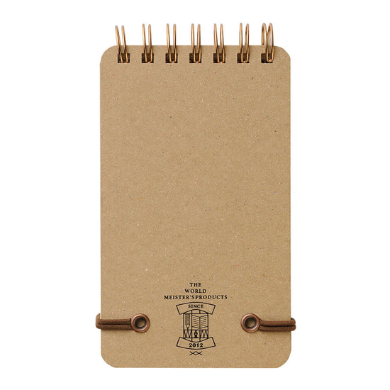 Bloc-notes Grain Paper – Cuir recyclé & papier japonais