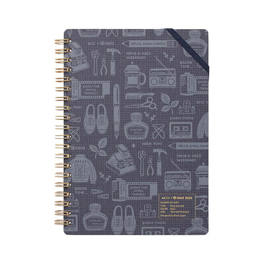 Agenda à spirales 2026 – Kleid x Eric Small Things 📖✨