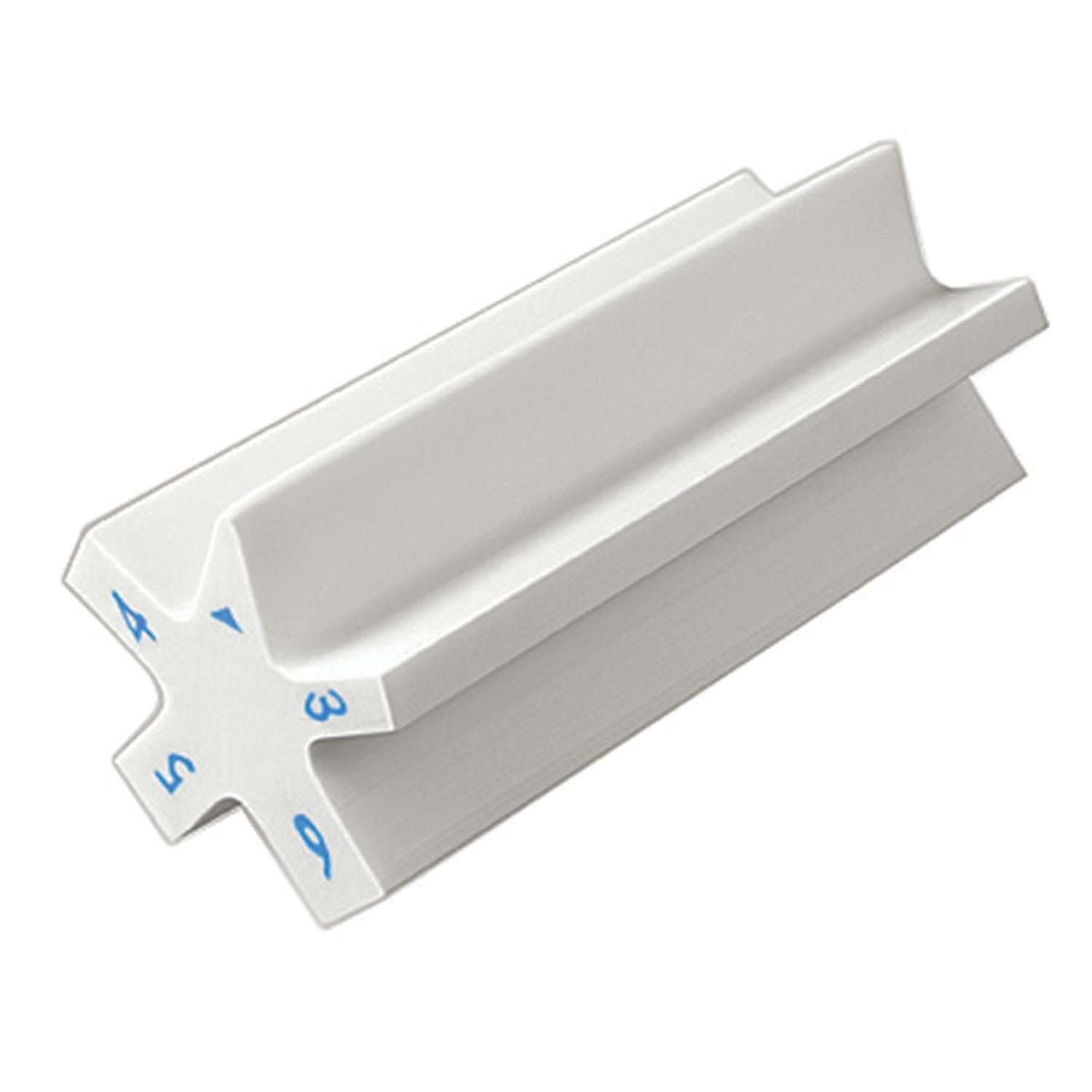 gomme-de-precision-5-tailles-design-etoile-blanc vue 5