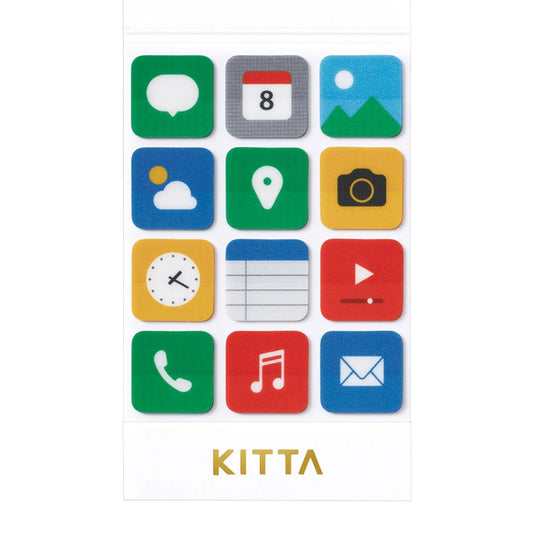 KITTA Clear – Stickers transparents repositionnables – King Jim
