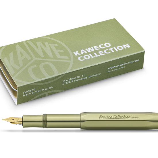 Stylo plume - Kaweco Collection Olivine avec boite olivine
