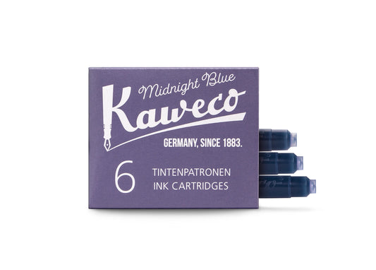 pack-de-6-cartouches-d-encre-kaweco-midnight-blue-1 vue 2