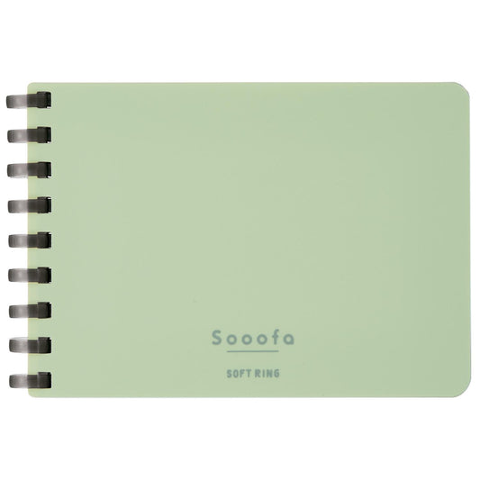 Carnet à anneaux souples - Format A7 - Vert