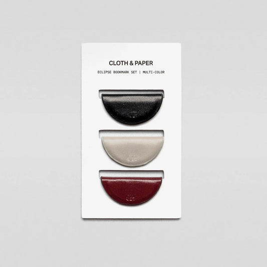 Mini marque-pages magnétiques en cuir – Vol. 2 – Cloth & Paper
