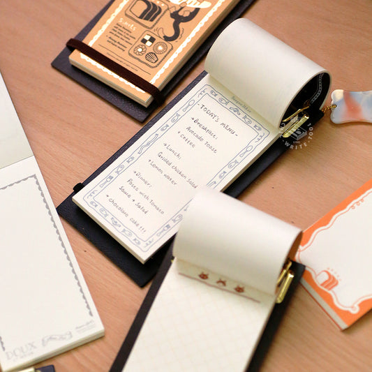 Mini clipBoard avec carnet – BenStore – Recharge carnet disponible