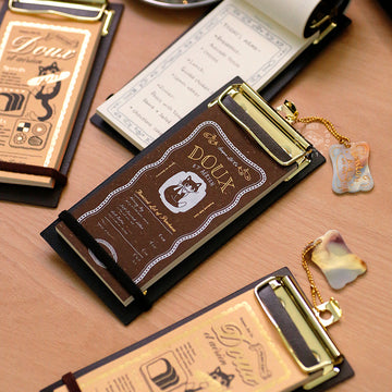Mini clipBoard avec carnet – BenStore – Recharge carnet disponible