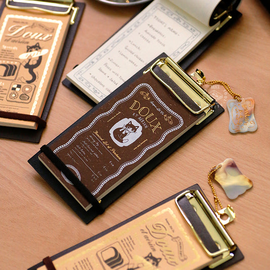 Mini clipBoard avec carnet – BenStore – Recharge carnet disponible