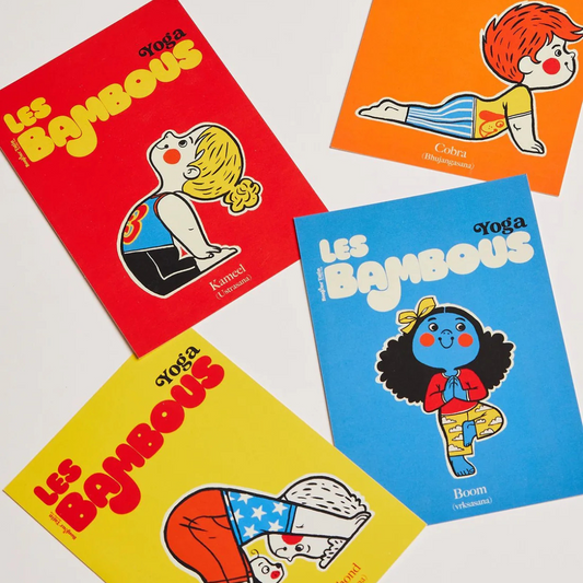 Carte postale Yoga Les Bambous Bonjour Tatin