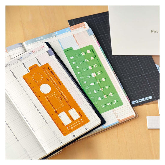 Gabarit JIBUN TECHO – Plan ou Icon Version  Kokuyo 4