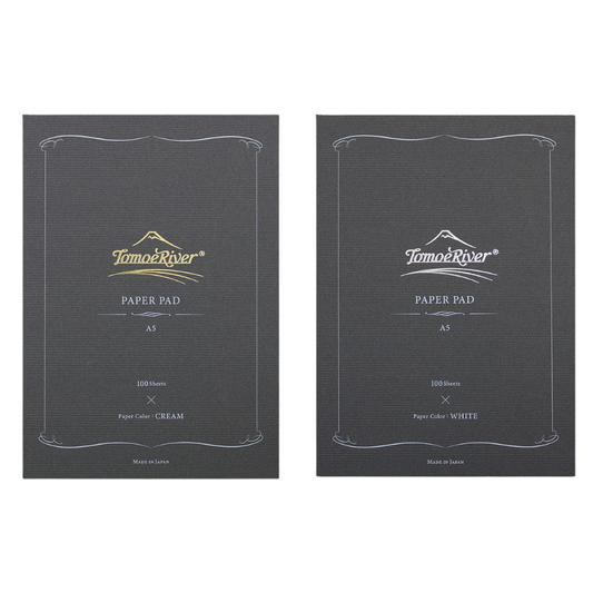 Bloc-notes 100 feuilles A5 52g/m2 - Tomoe River - Papier Blanc ou Crème