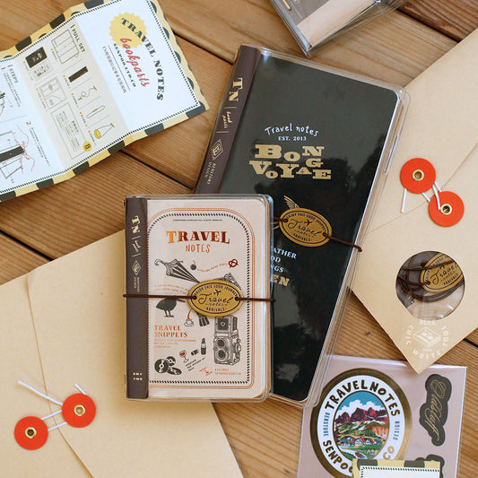 Kit d'assemblage pour carnet de voyage – BenStore – Format au choix (Regular ou passeport)