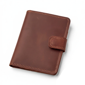 Porte-passeport en cuir véritable – Pikore