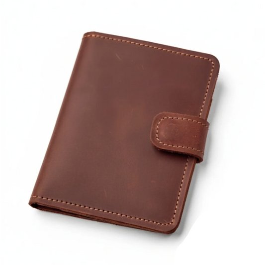 Porte-passeport en cuir véritable – Pikore