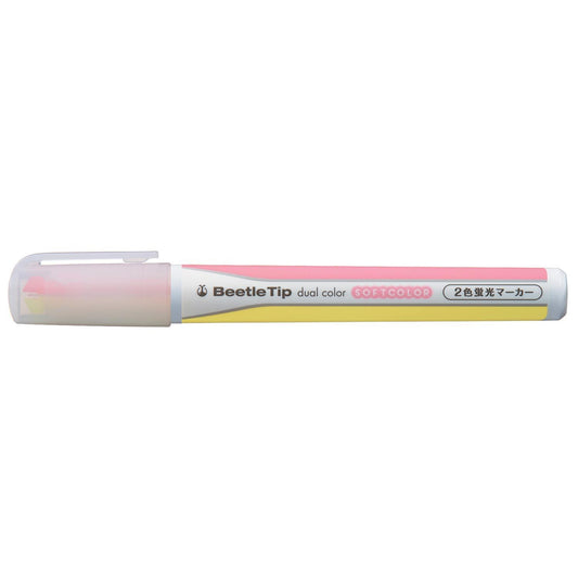 surligneur-double-couleur-rotatif-rose-jaune-soft vue 1