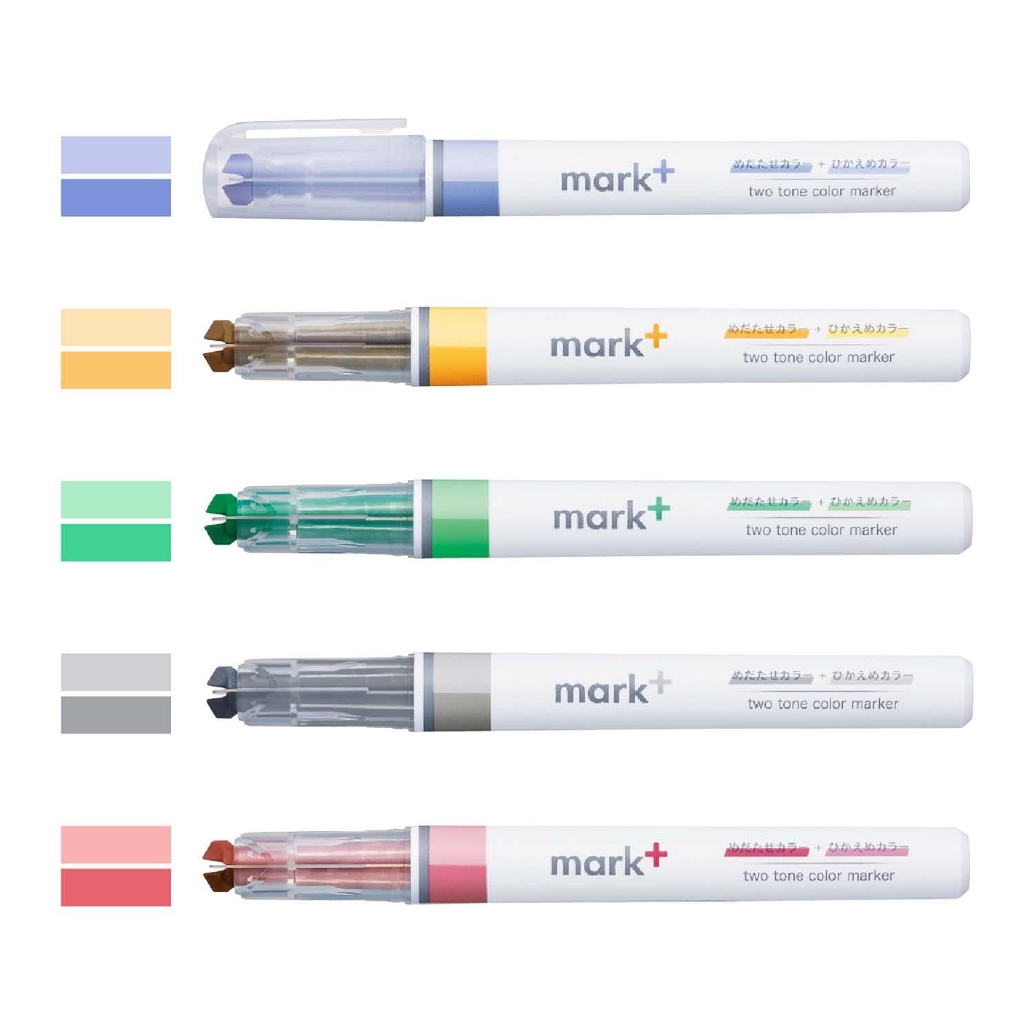 surligneur-double-couleur-encre-douce-et-lisible-jaune-or vue 9
