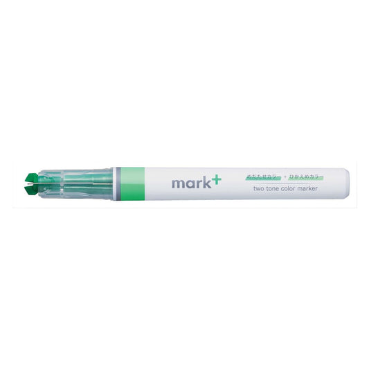 surligneur-double-couleur-encre-douce-et-lisible-vert vue 2