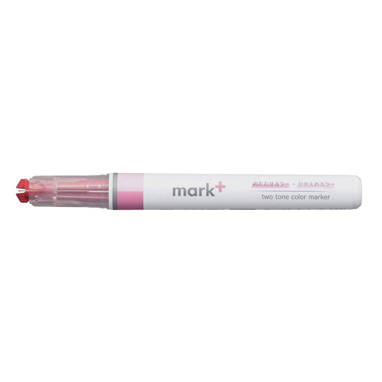 surligneur-double-couleur-encre-douce-et-lisible-rose vue 1