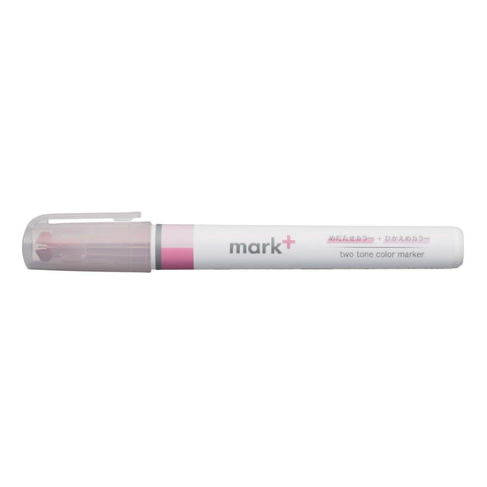 surligneur-double-couleur-encre-douce-et-lisible-rose vue 3