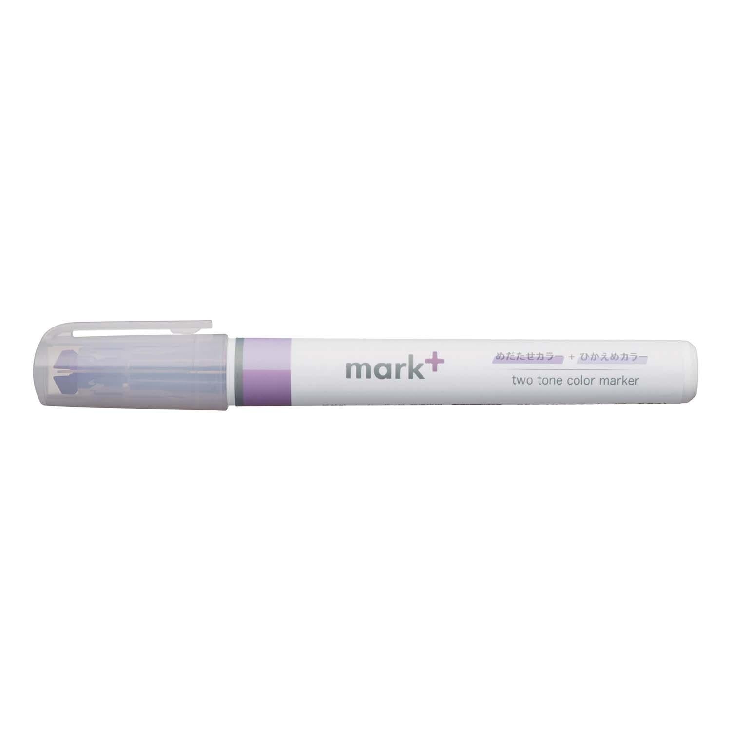 surligneur-double-couleur-encre-douce-et-lisible-violet vue 2