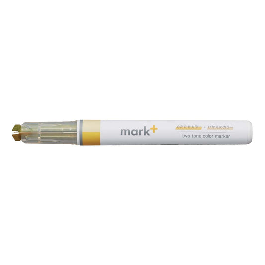 surligneur-double-couleur-encre-douce-et-lisible-jaune vue 1