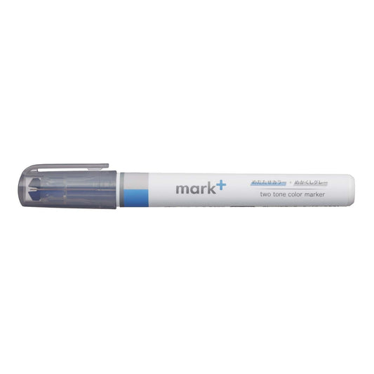 surligneur-double-pointe-bleu-gris vue 2