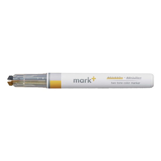 surligneur-double-pointe-jaune-gris vue 1