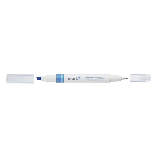marqueur-double-usage-surlignage-et-prise-de-notes-bleu vue 2