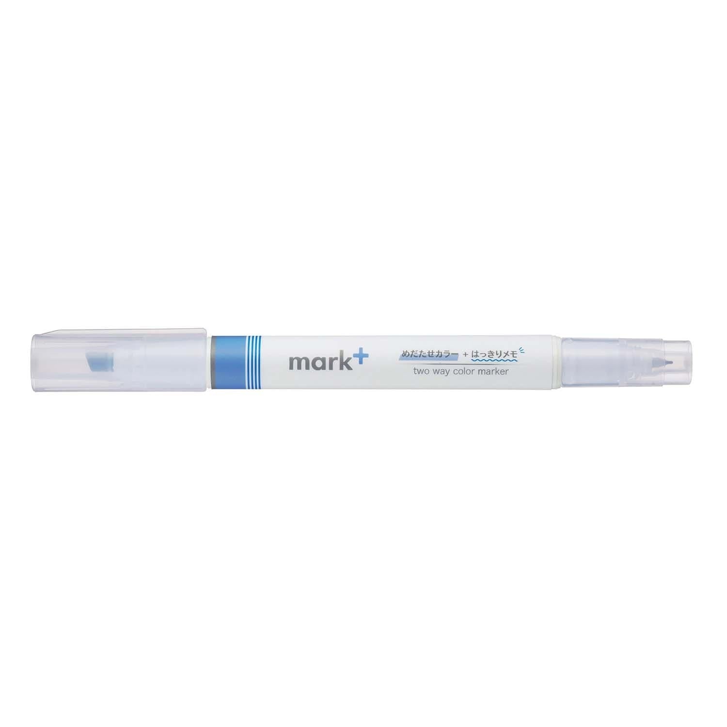 marqueur-double-usage-surlignage-et-prise-de-notes-bleu vue 11