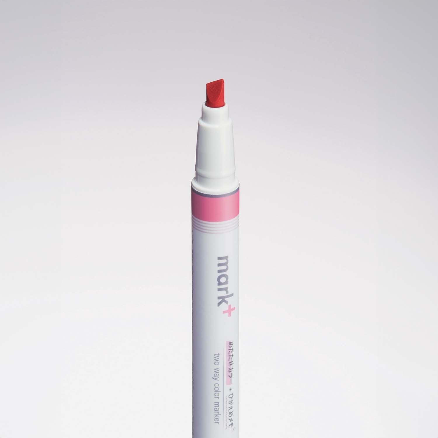 marqueur-double-usage-surlignage-et-prise-de-notes-rose-et-gris-copie vue 3
