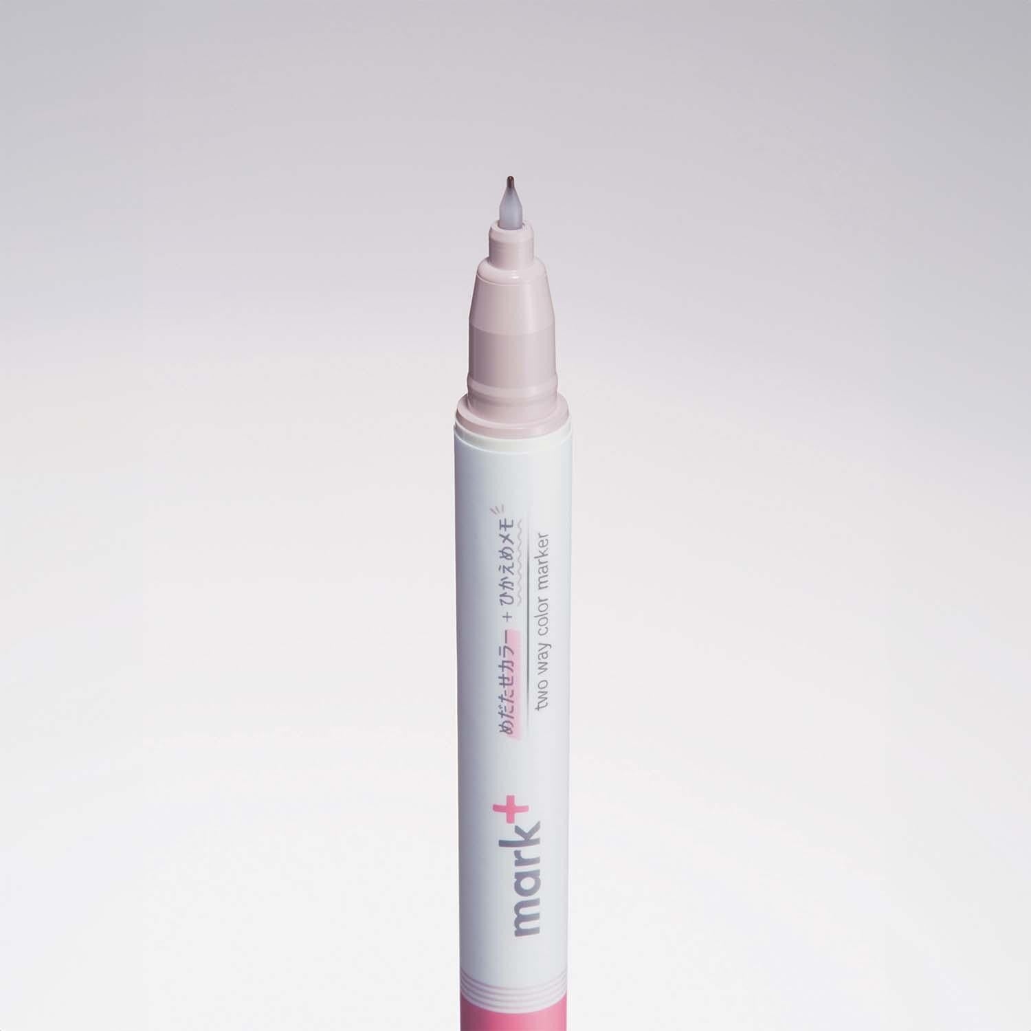 marqueur-double-usage-surlignage-et-prise-de-notes-rose-et-gris-copie vue 4