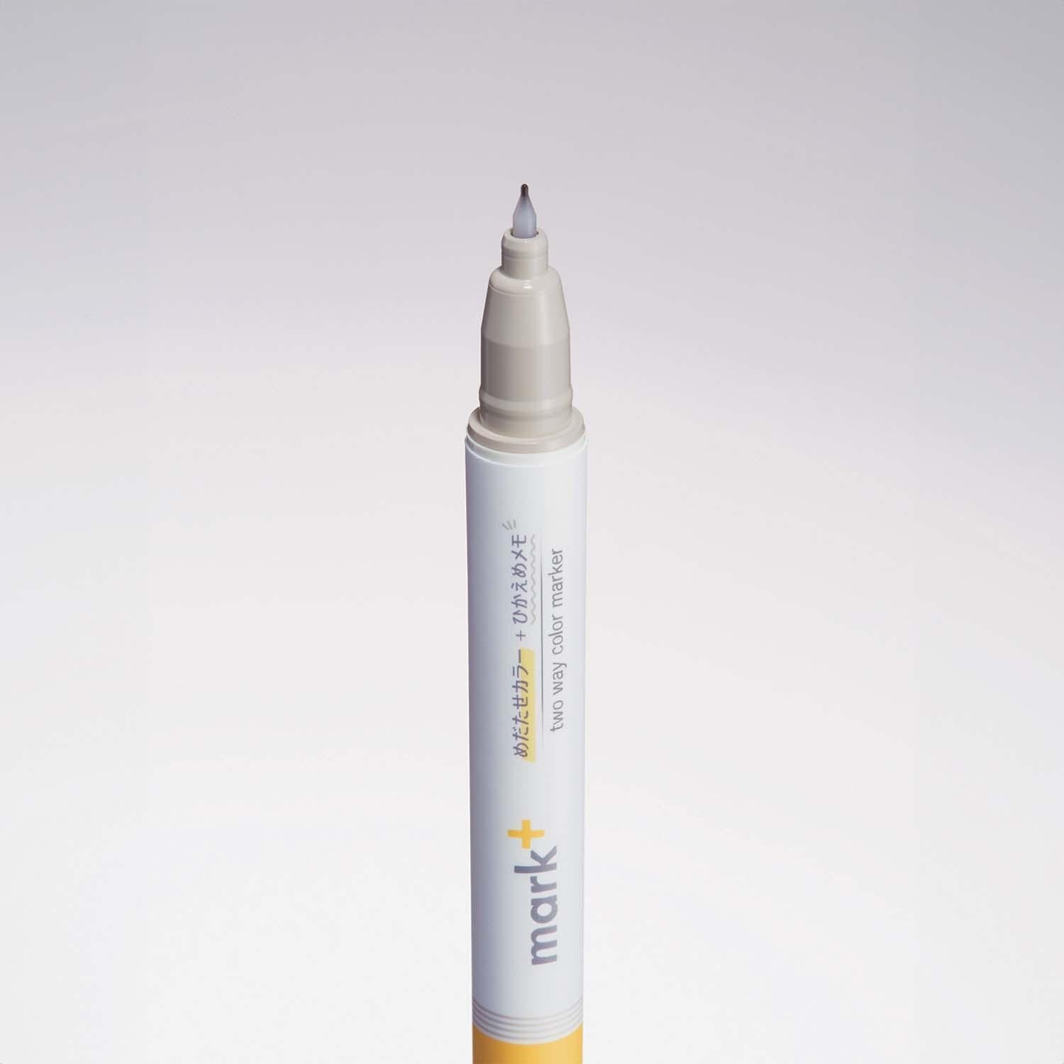 marqueur-double-usage-surlignage-et-prise-de-notes-jaune-et-gris vue 5