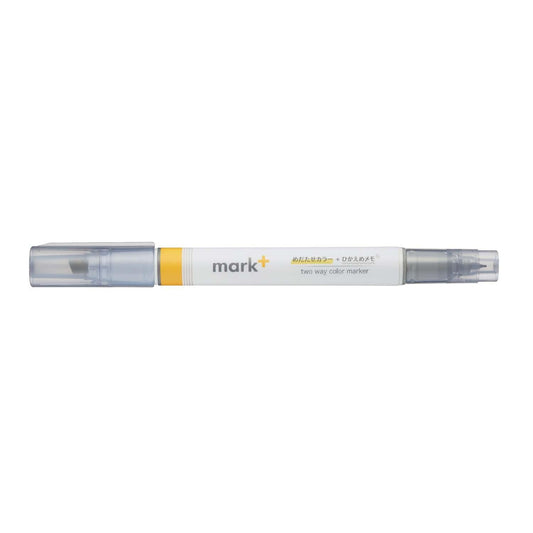 marqueur-double-usage-surlignage-et-prise-de-notes-jaune-et-gris vue 1